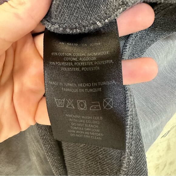 Anthropologie Saturday Sunday Graphic Cropped Sweatshirt Size Small - Picture 7 of 9